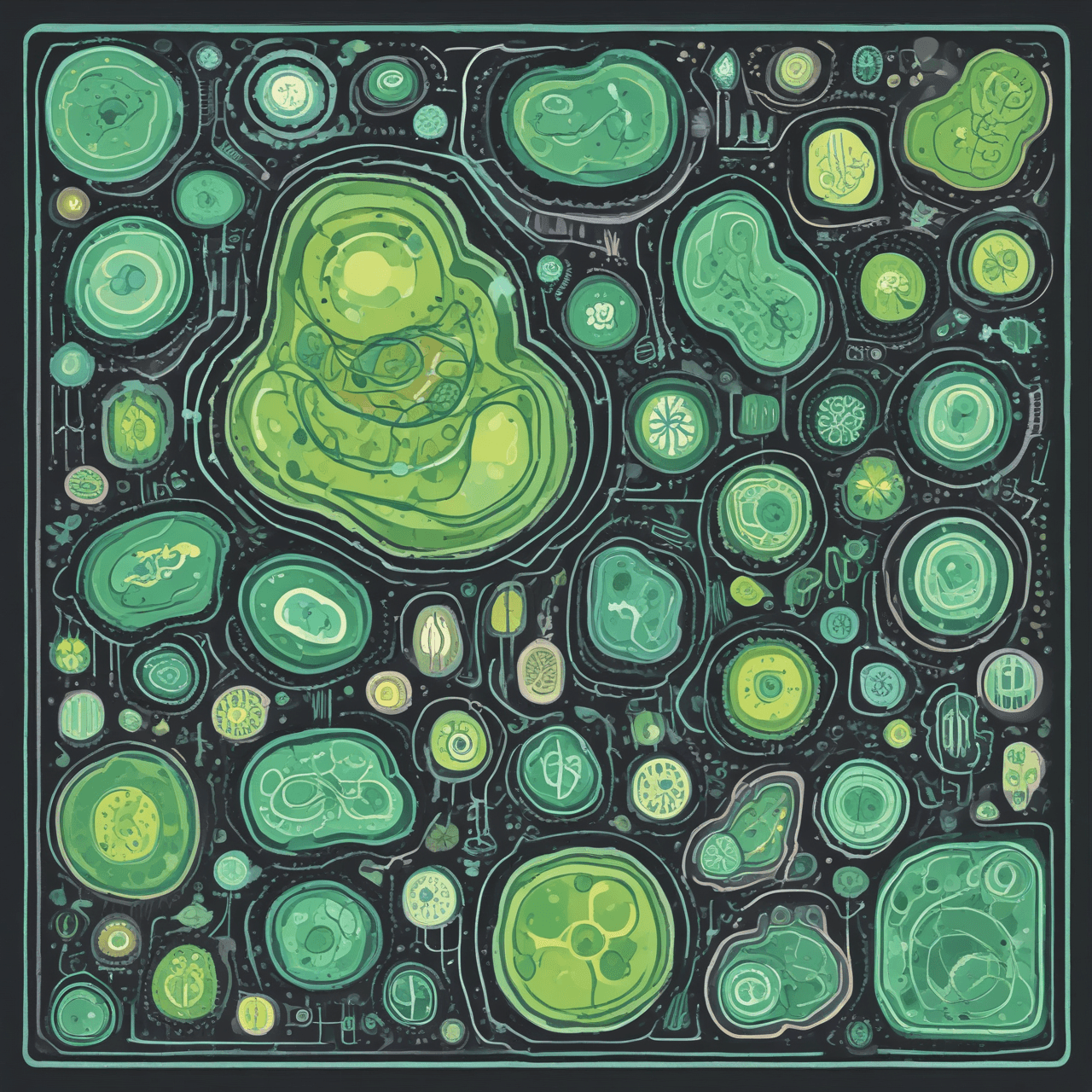 Plant Cell Runner game banner