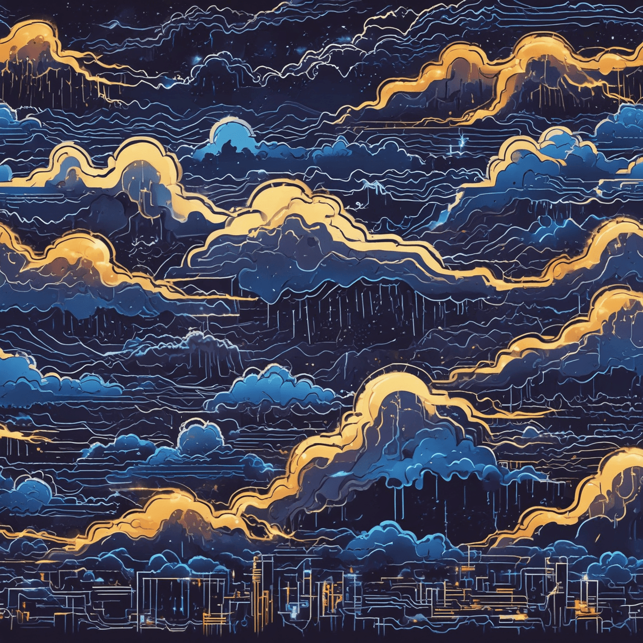 Electric Cloud Bridge game banner