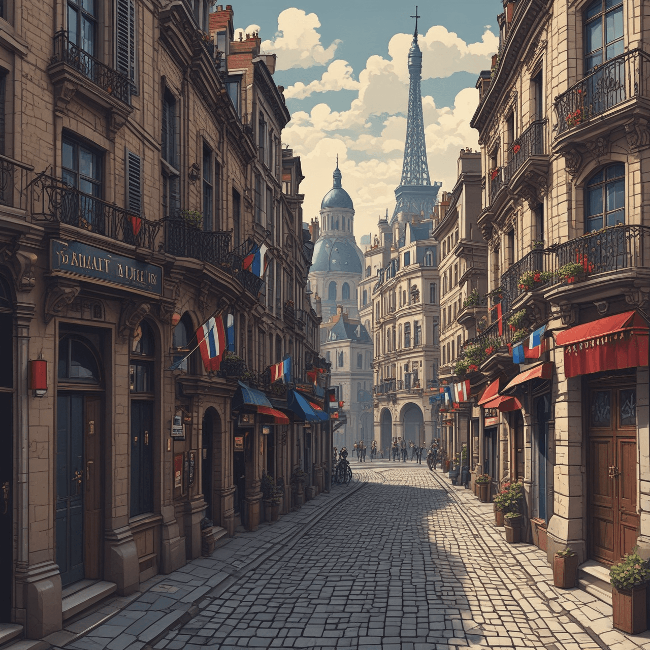 Revolutionary Run: Paris 1789 game banner