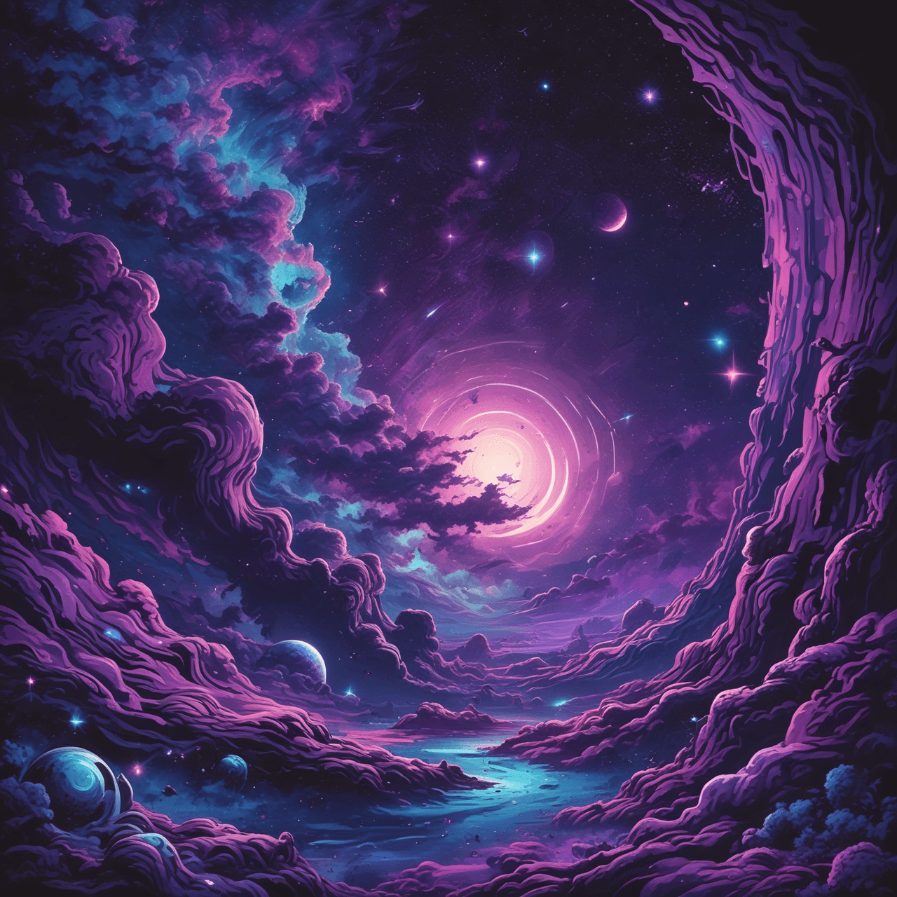 Cosmic Math Runner game banner