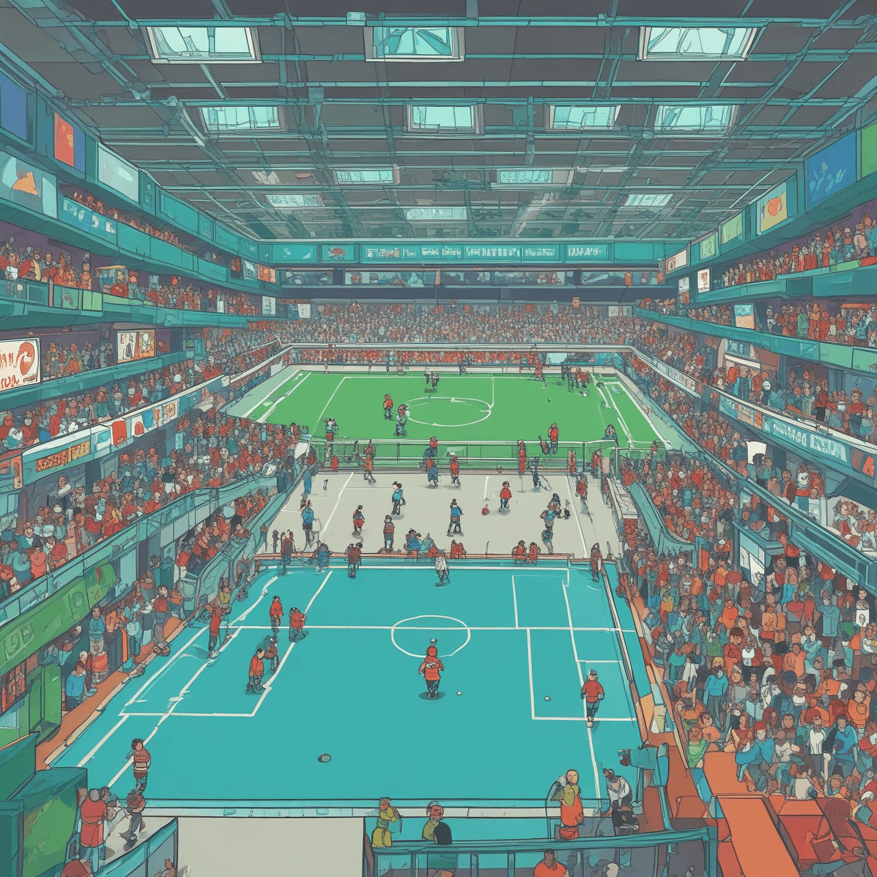 Le Centre Sportif Run game banner