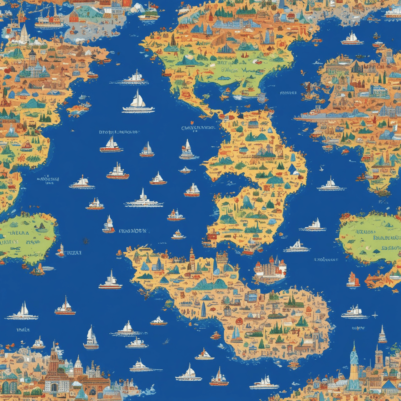 Geo-Explorer Rush game banner