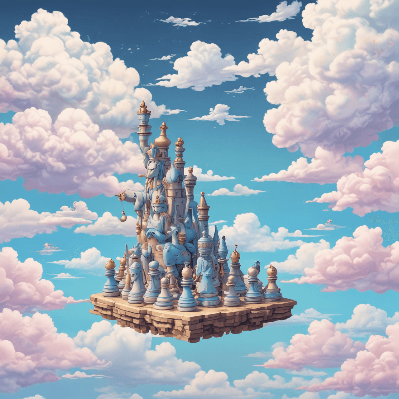 Chess Cloud Bridge game banner