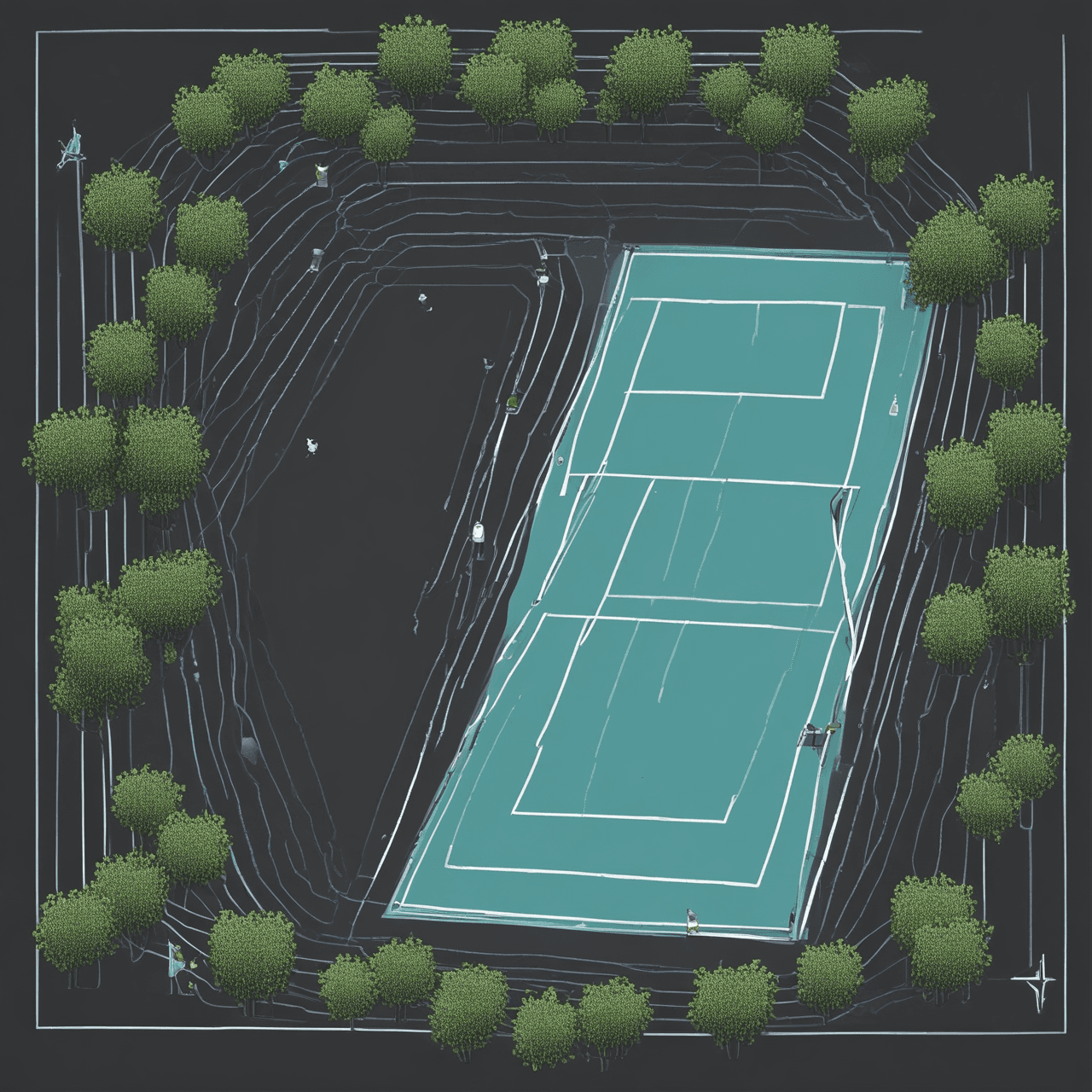 Tennis Ace Race game banner