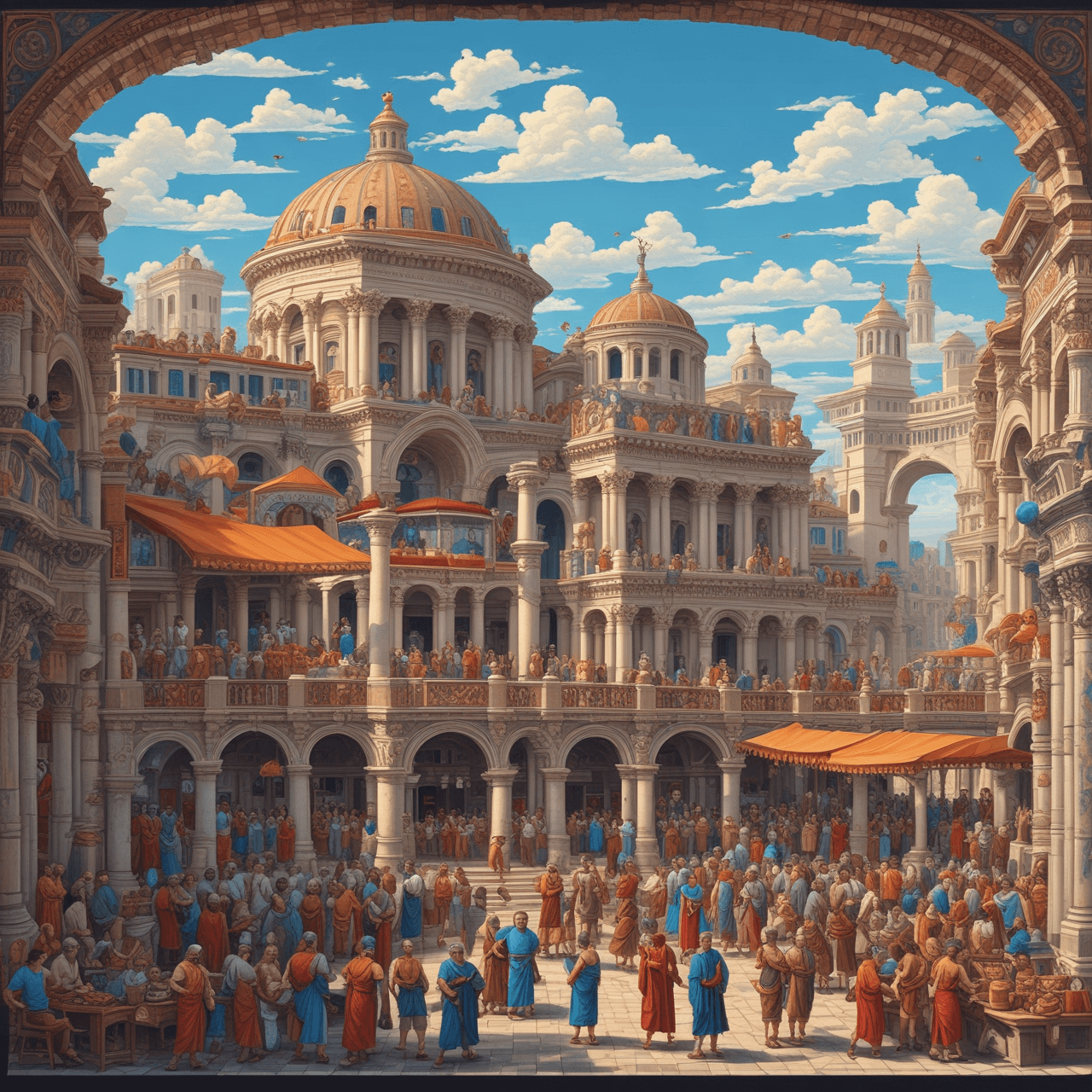 Aventura de Quiz con Jetpack Romano game banner