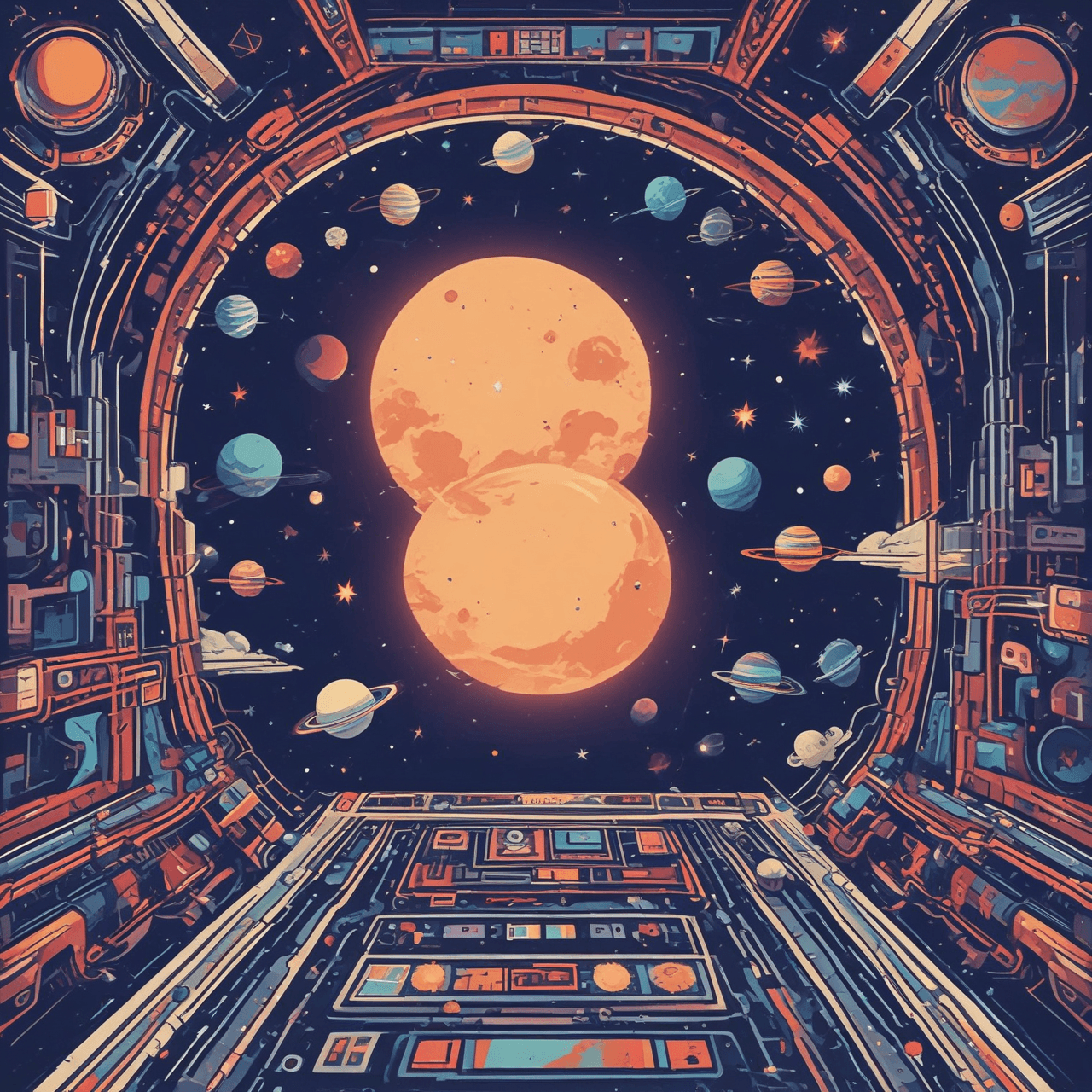 Cosmic Element Dash game banner