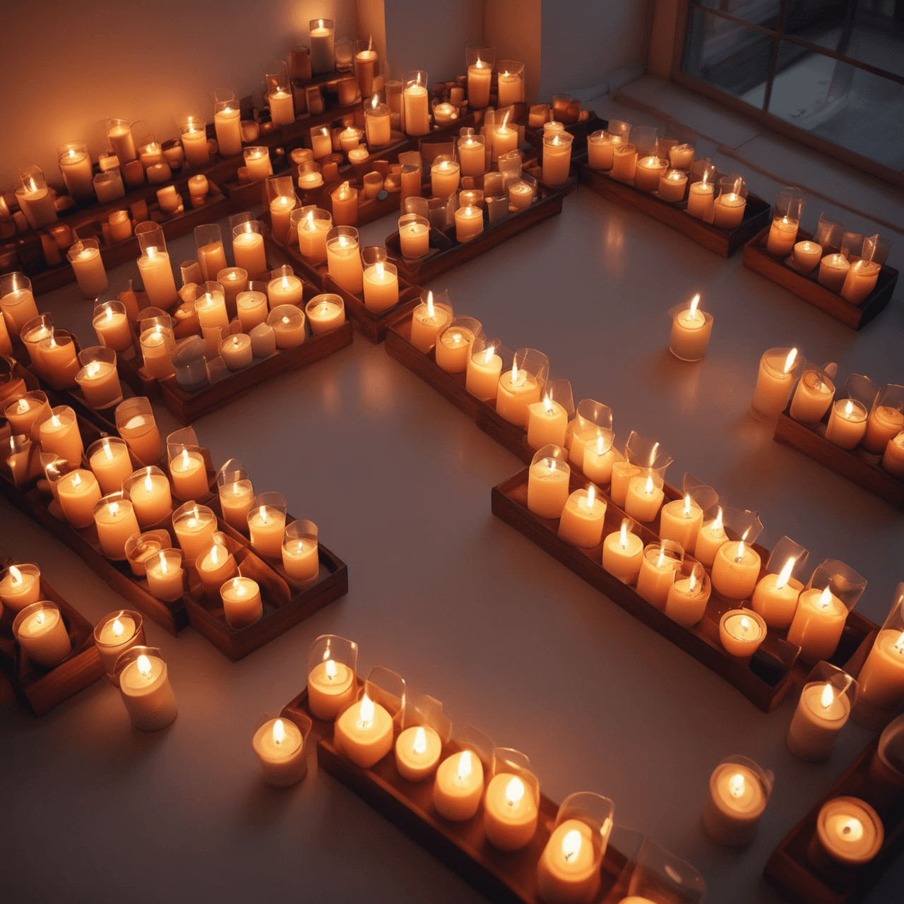 Candlelight Crossing Quiz game banner