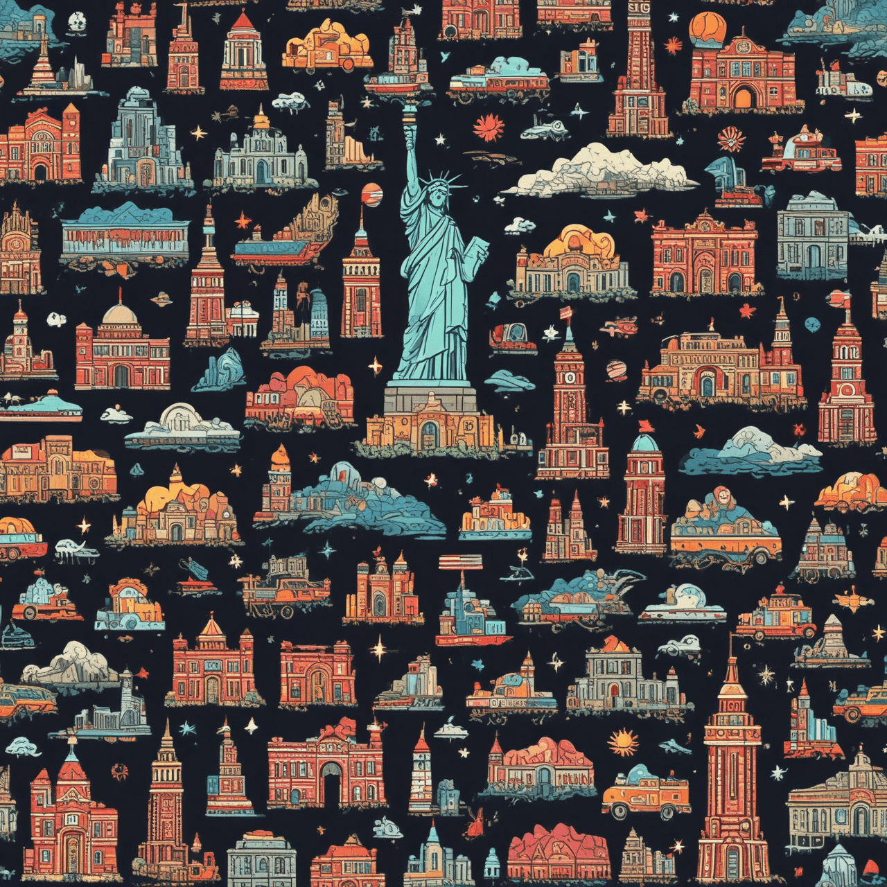 US History Cloud Hop game banner