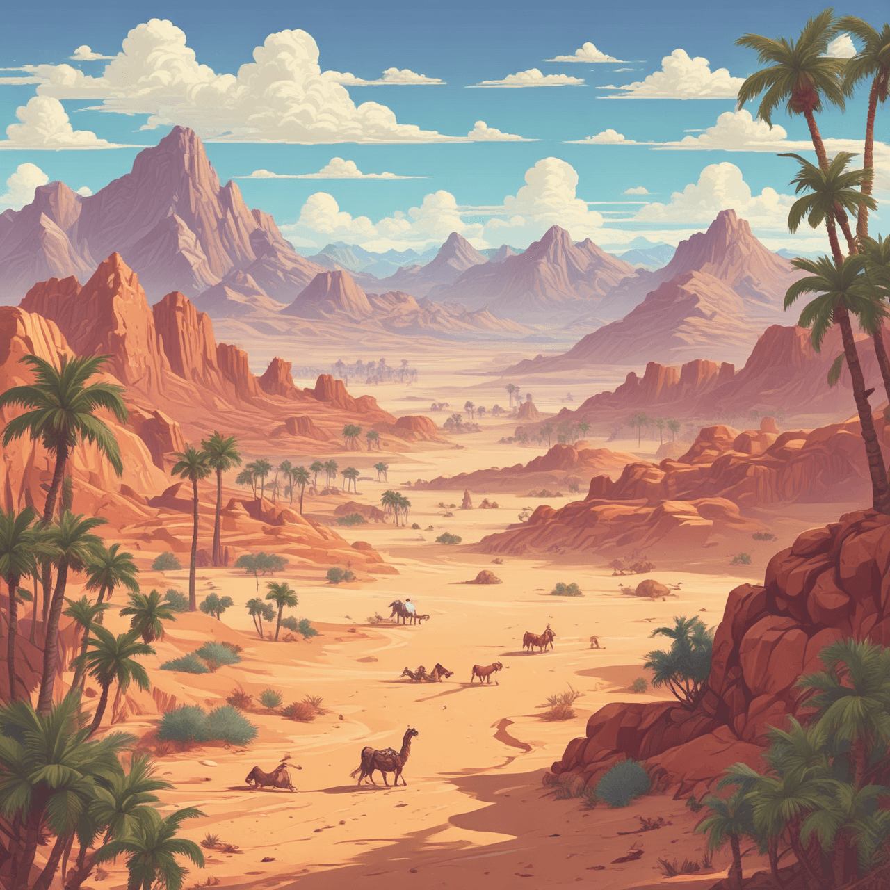 Ancient Sands Quiz game banner