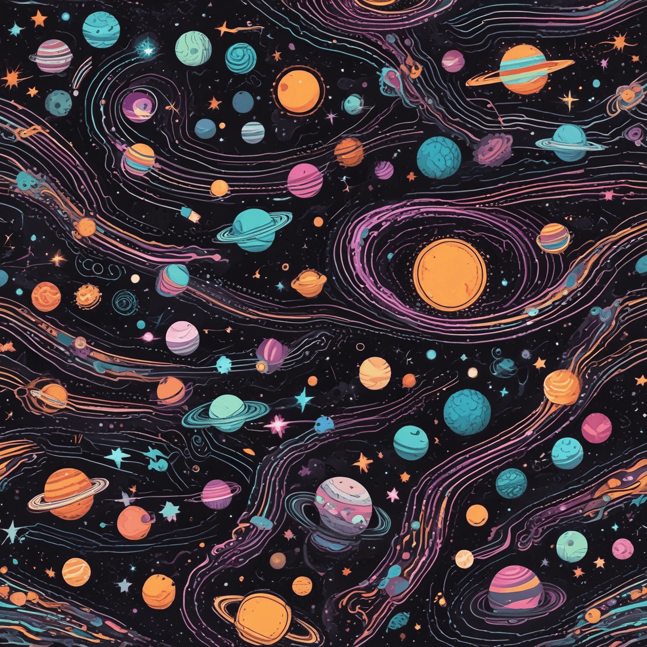 Stellar Chemistry Run game banner