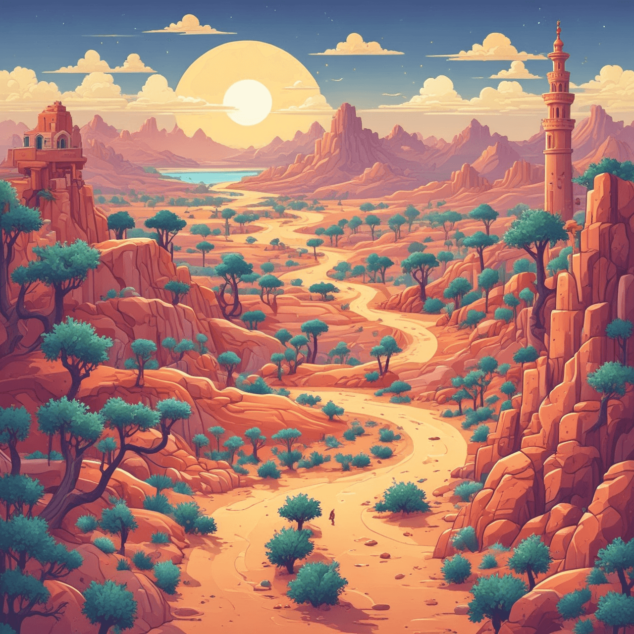 Faith Journey Race game banner