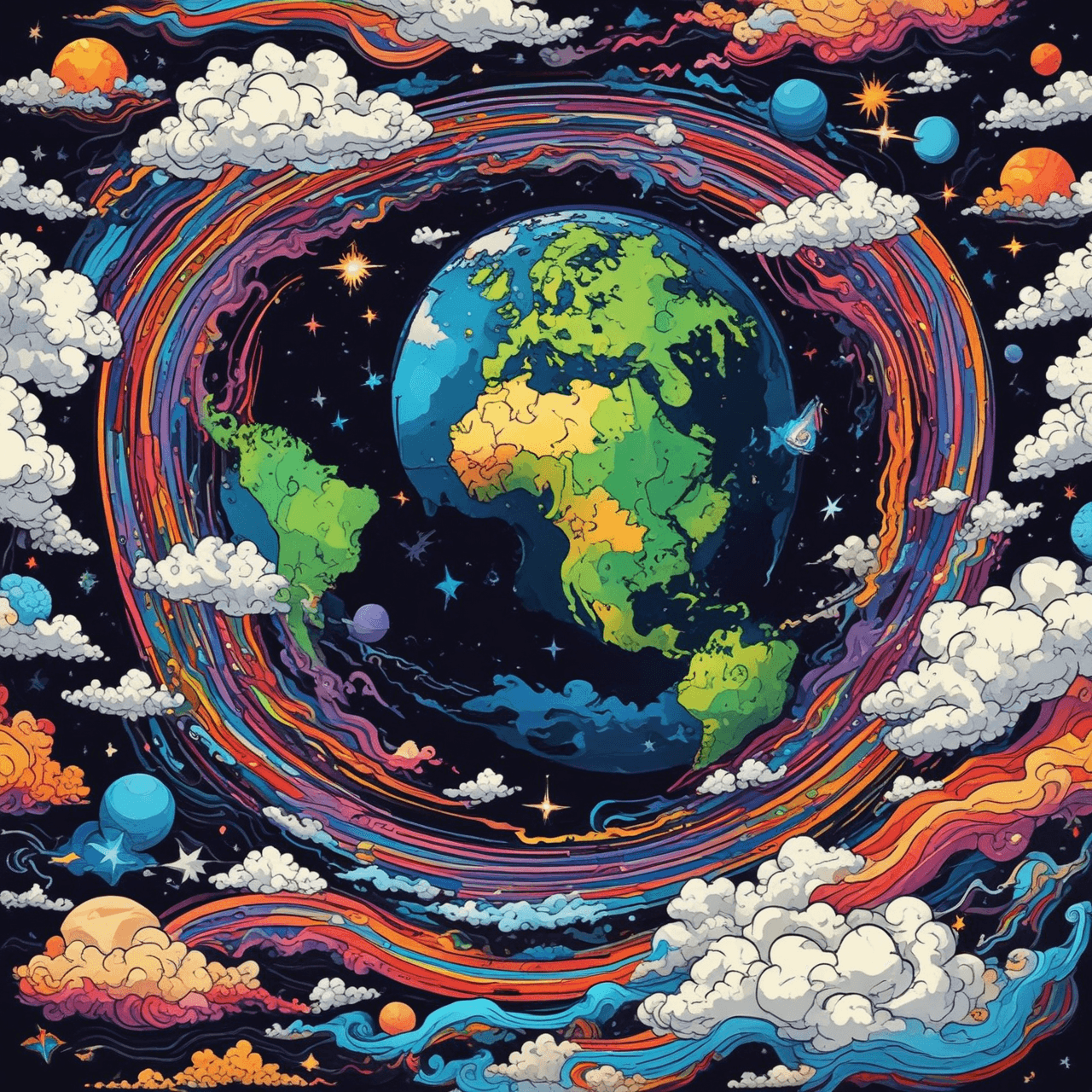 Science Cloud Hop game banner