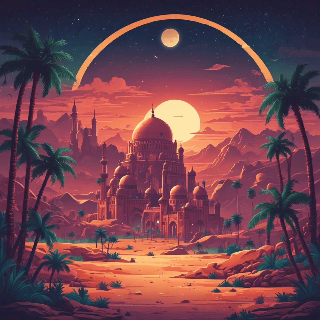 Kuis Cahaya Islam game banner