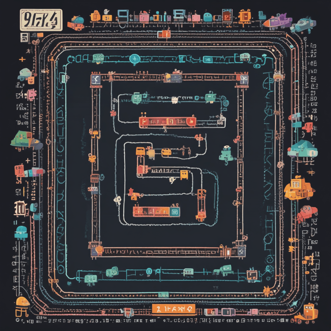 Math Mania Race game banner