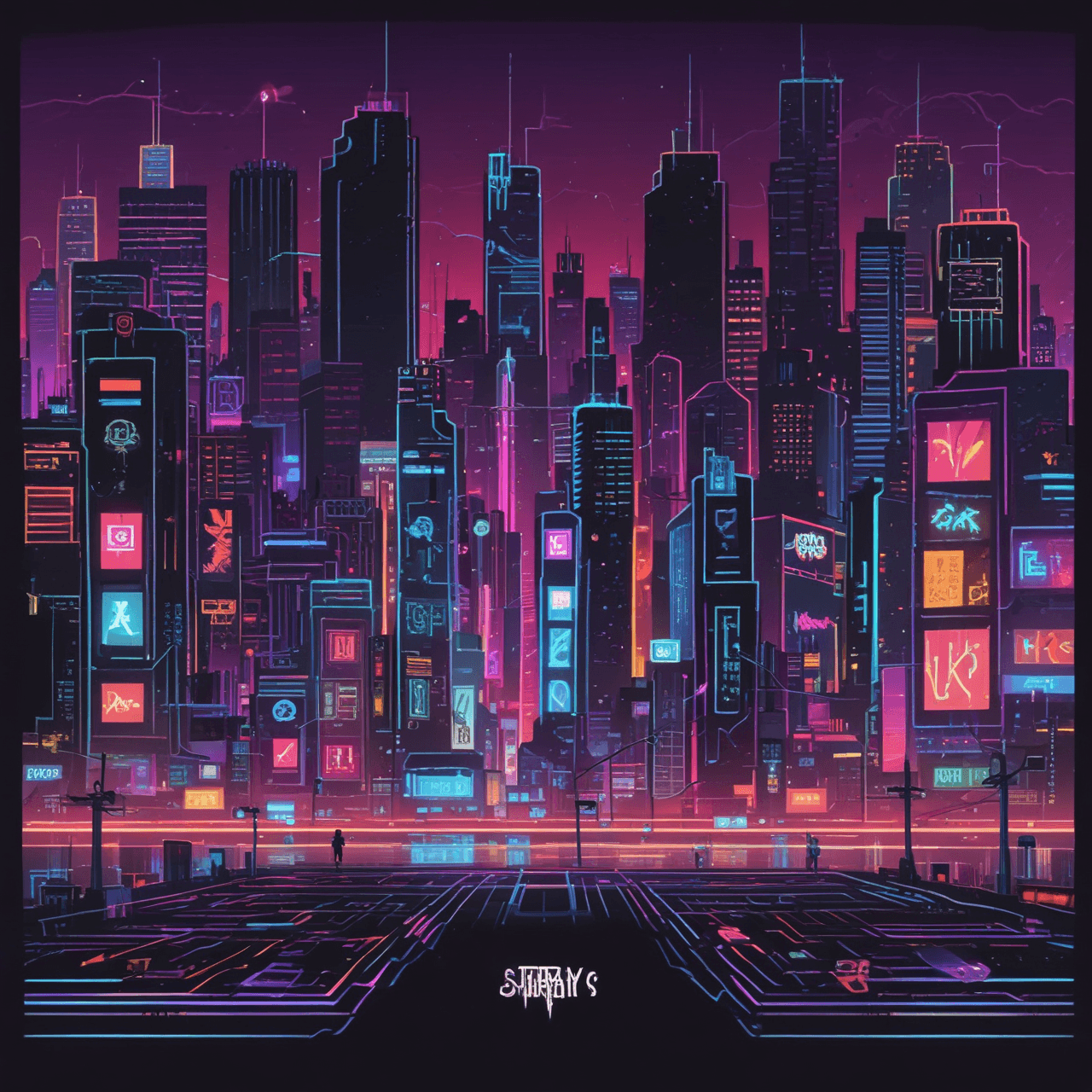 Stray Kids Runner game banner