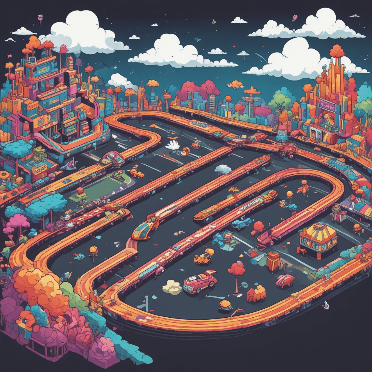 Fraction Frenzy Race game banner