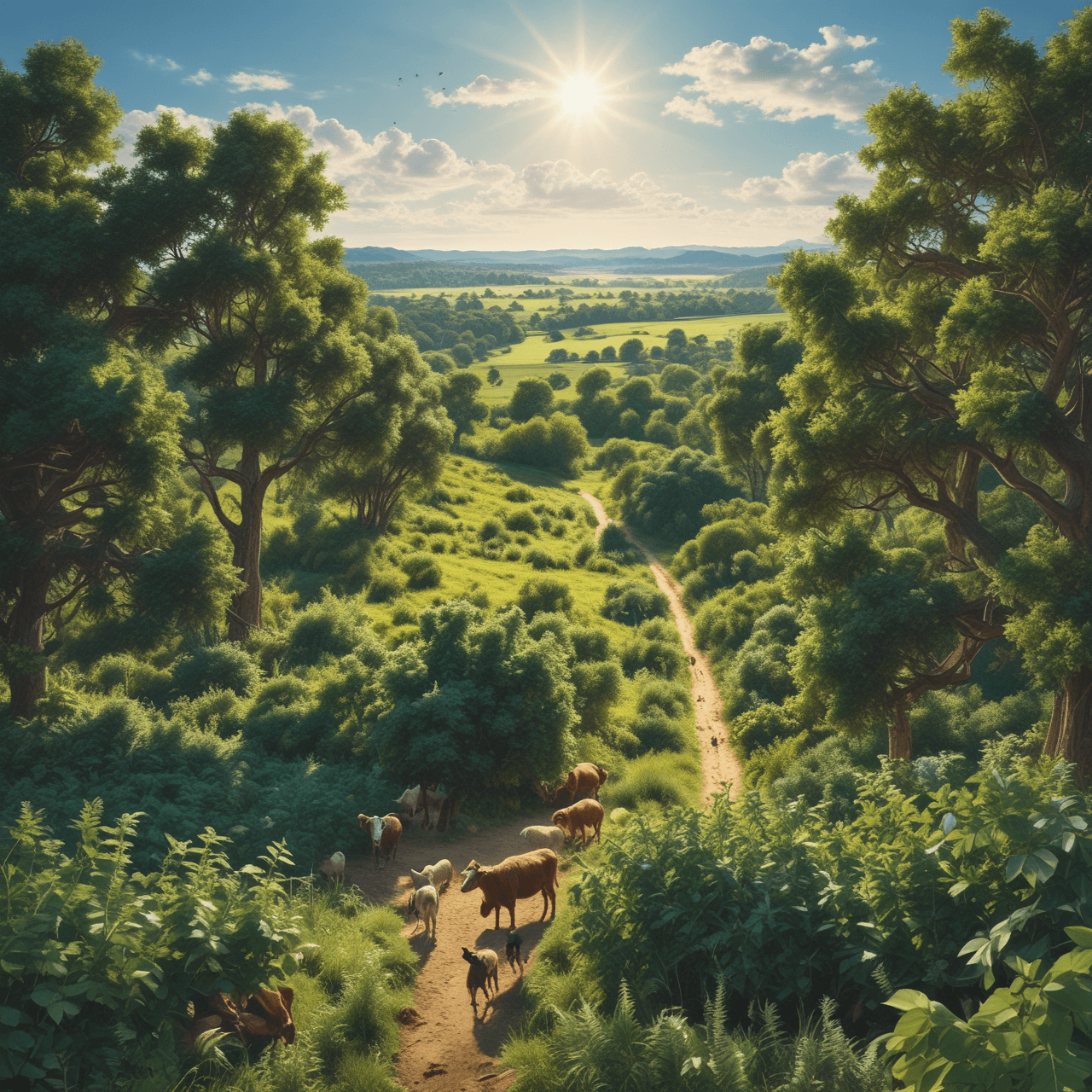 Agroforestry Run Quiz game banner