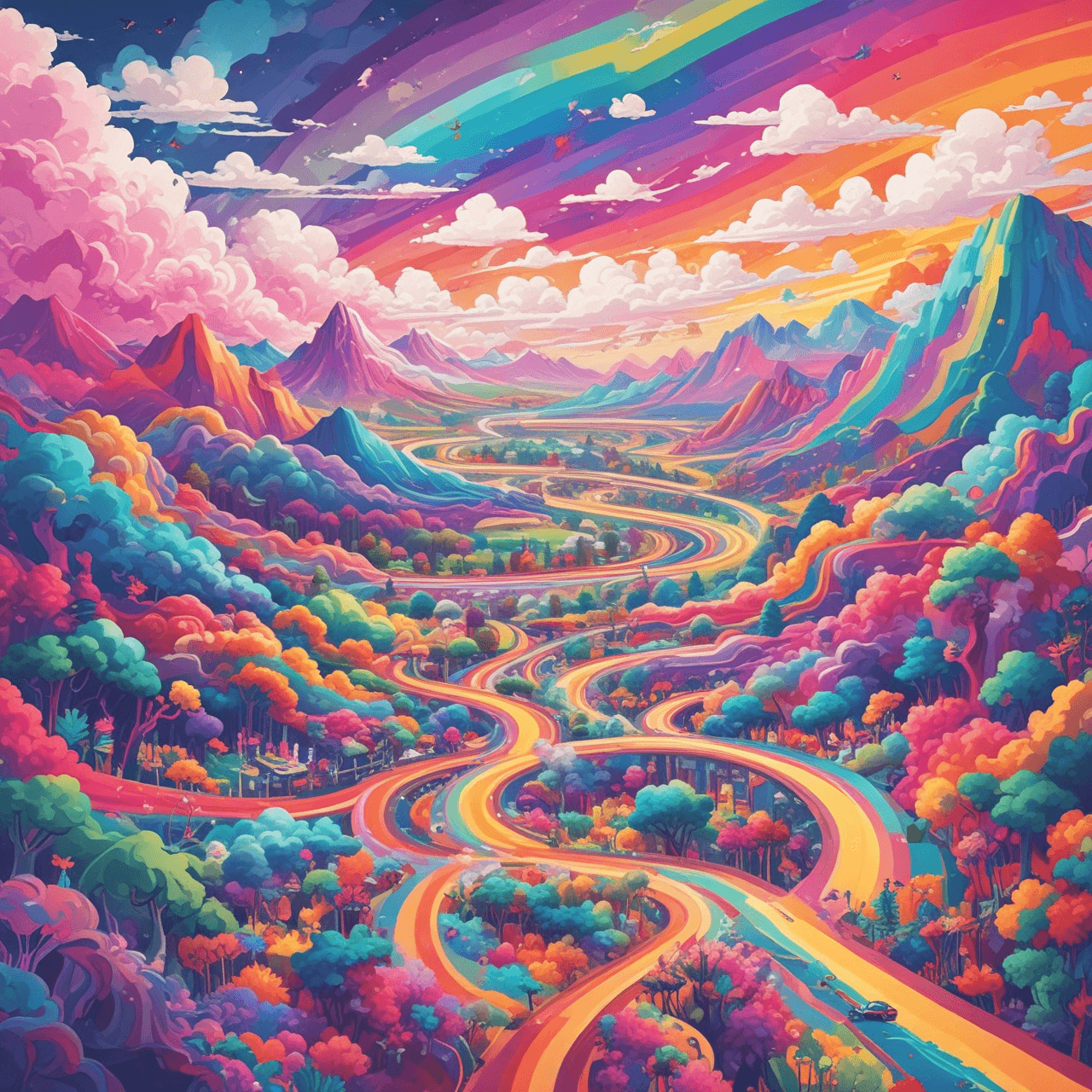 Rainbow Rhetoric Race game banner