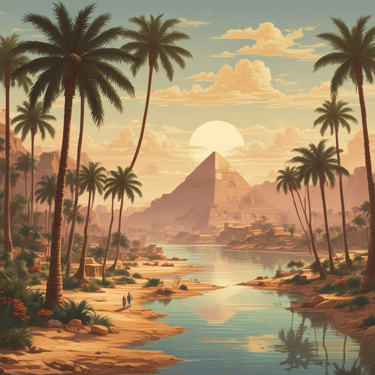 Nile Runner: Gods & Floods Quiz game banner