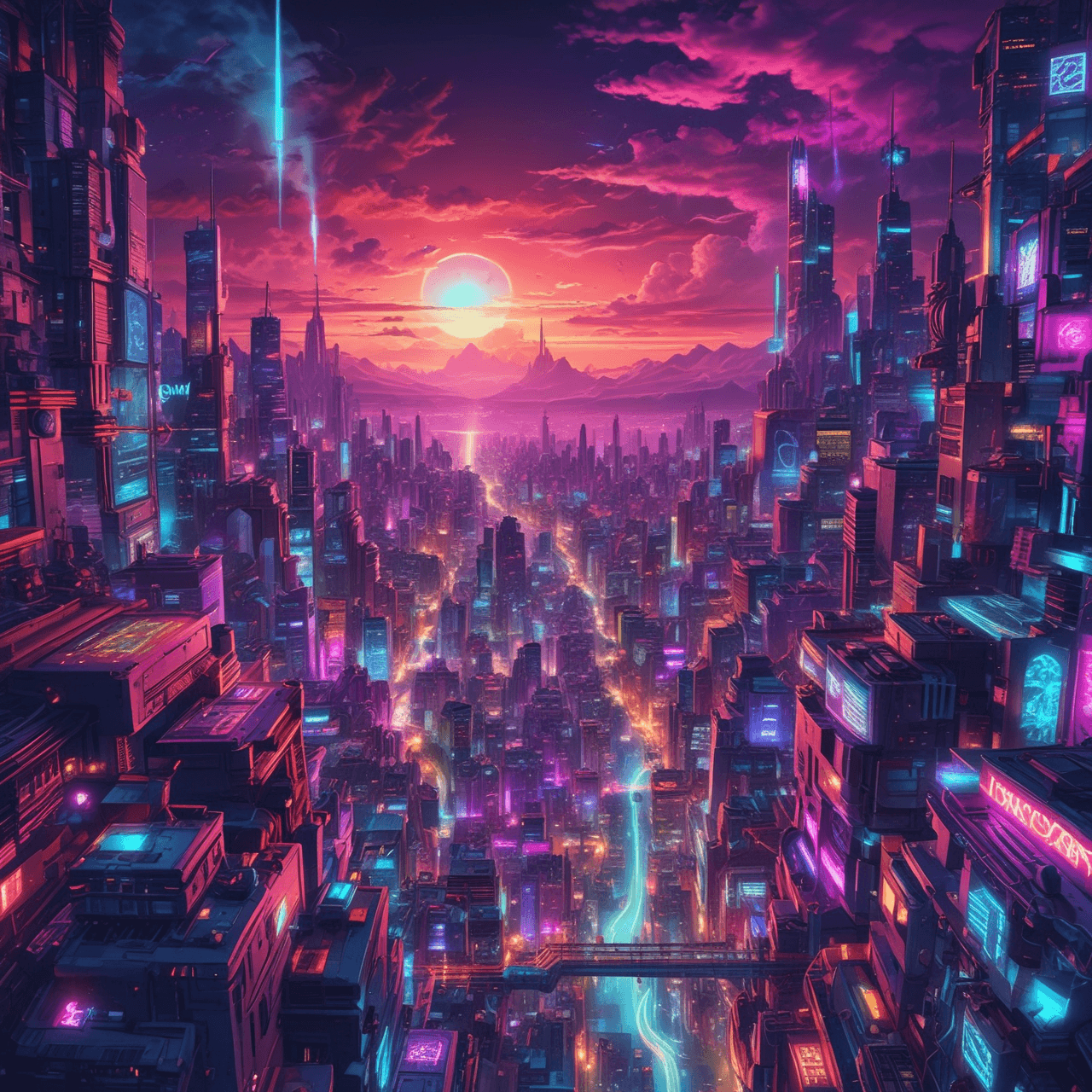 Ponte da Síntese Proteica: Edição Cyberpunk game banner