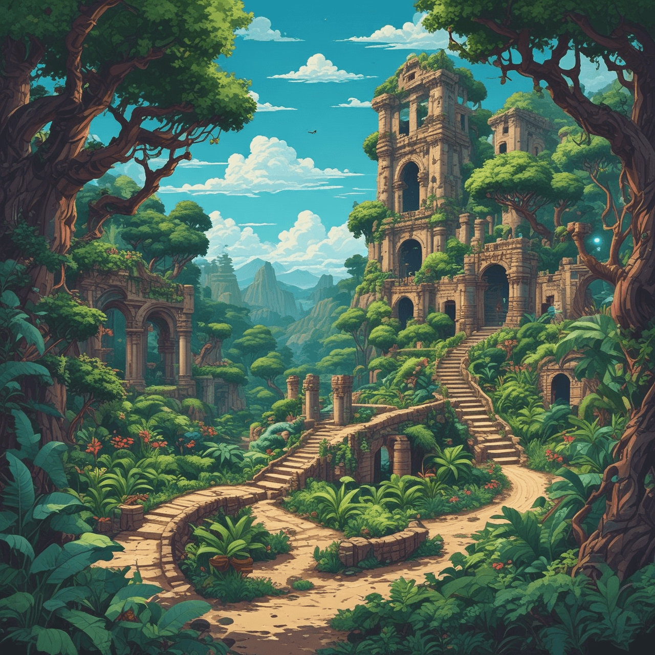 Jungle Maths Race game banner