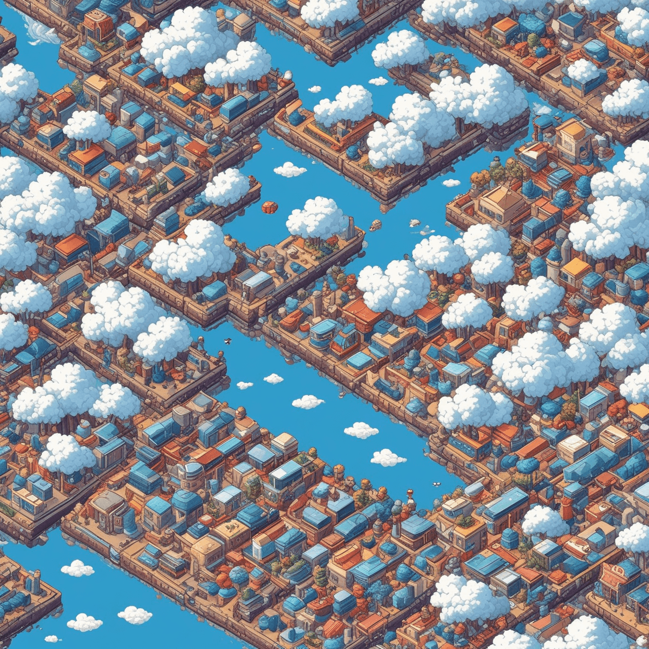 Math Cloud Bridge game banner