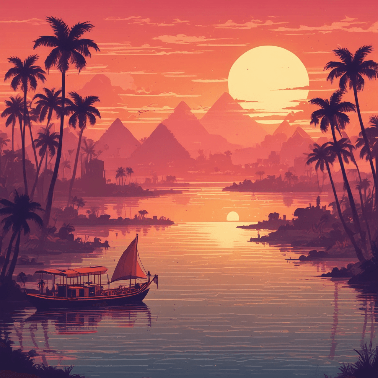 Jetpack Egypt Adventure game banner