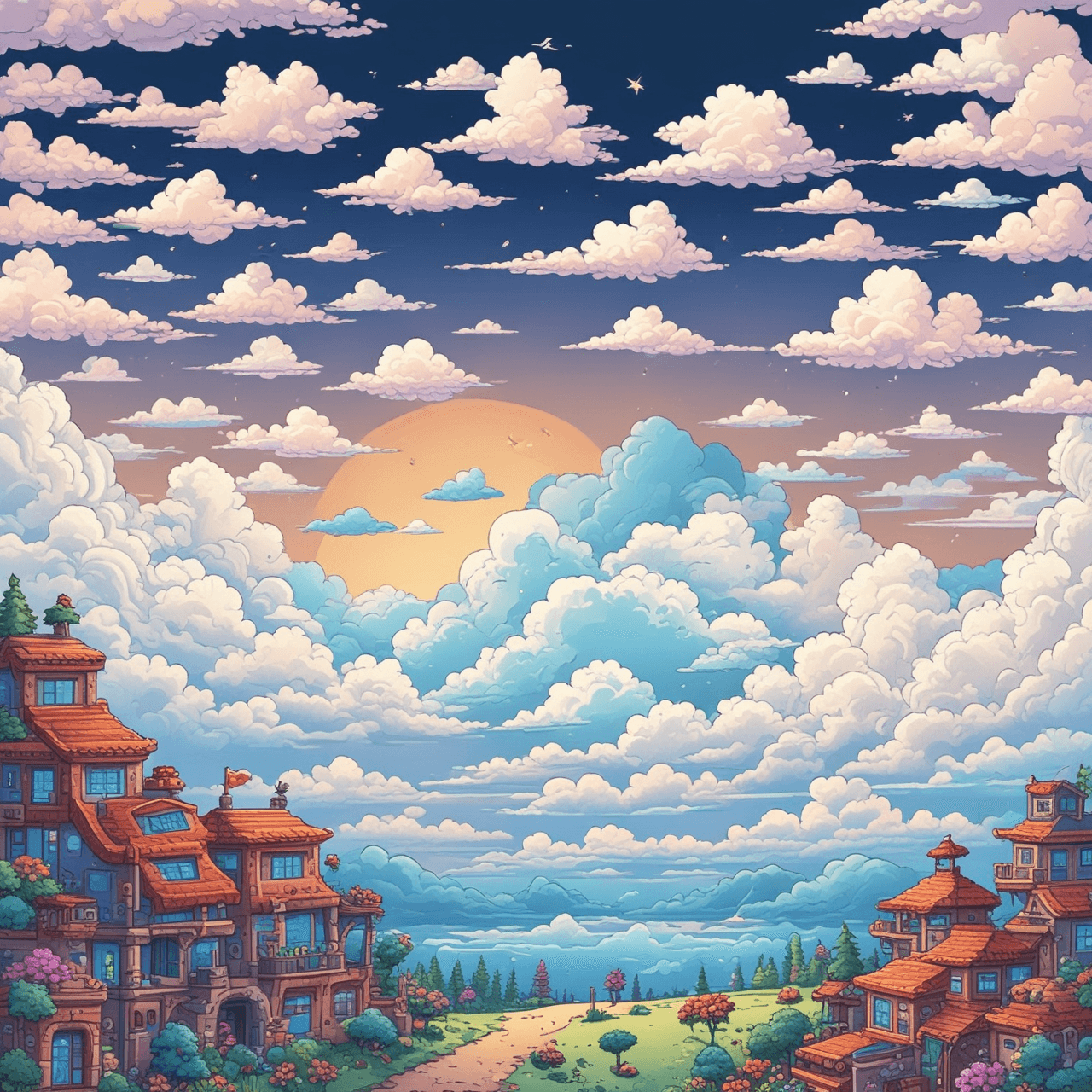 Plus Thirty Cloud Jump game banner