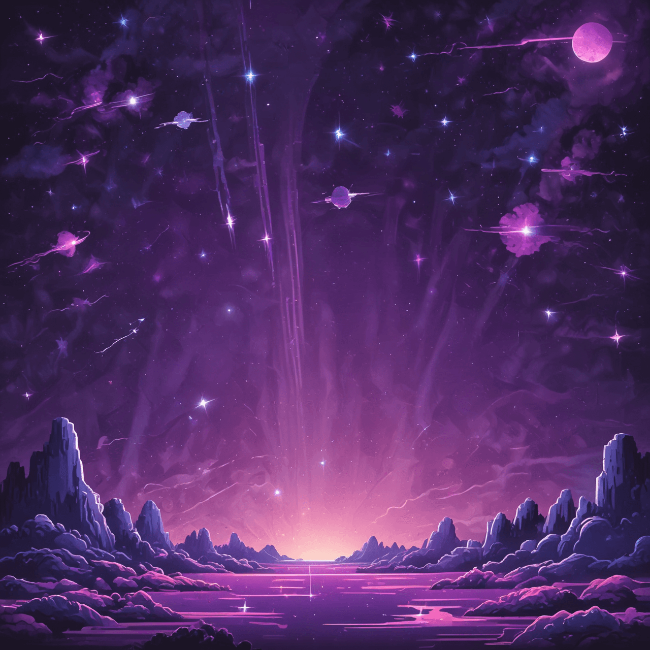 Cosmic Jump game banner