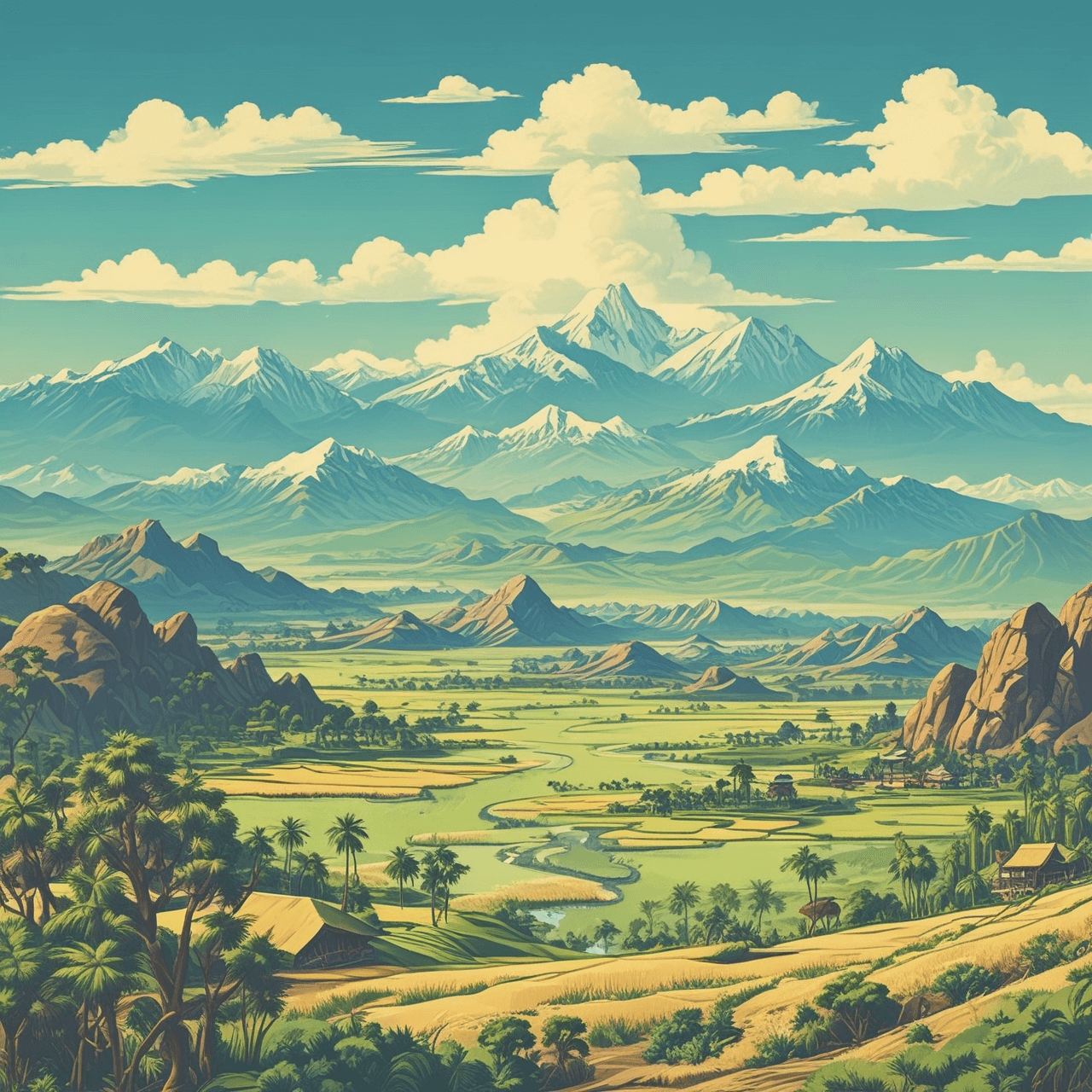 Asia Jump game banner