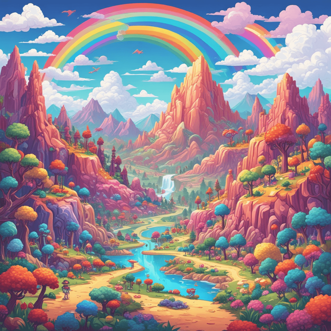 Dandy's Adventure Run game banner