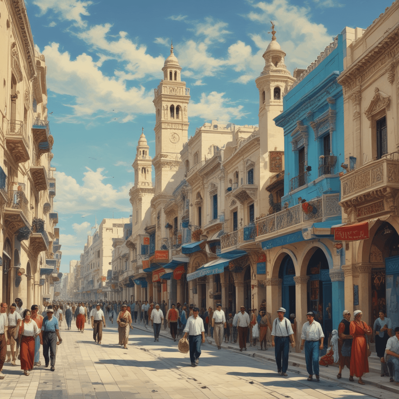 Tunisia Run: Protectorate Quiz game banner