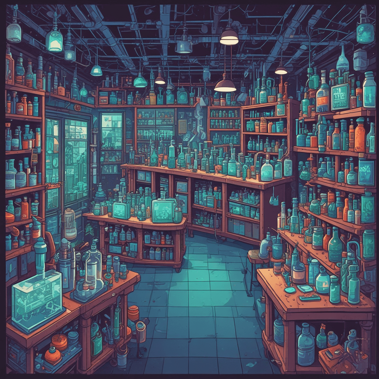 Chemistry Lab Run game banner