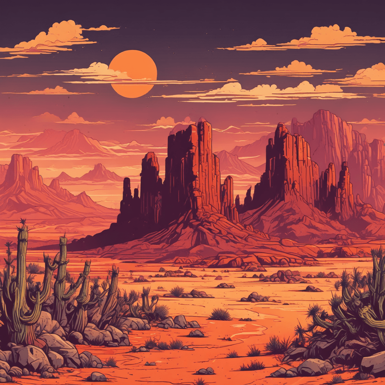 Wild West Rock Quiz game banner