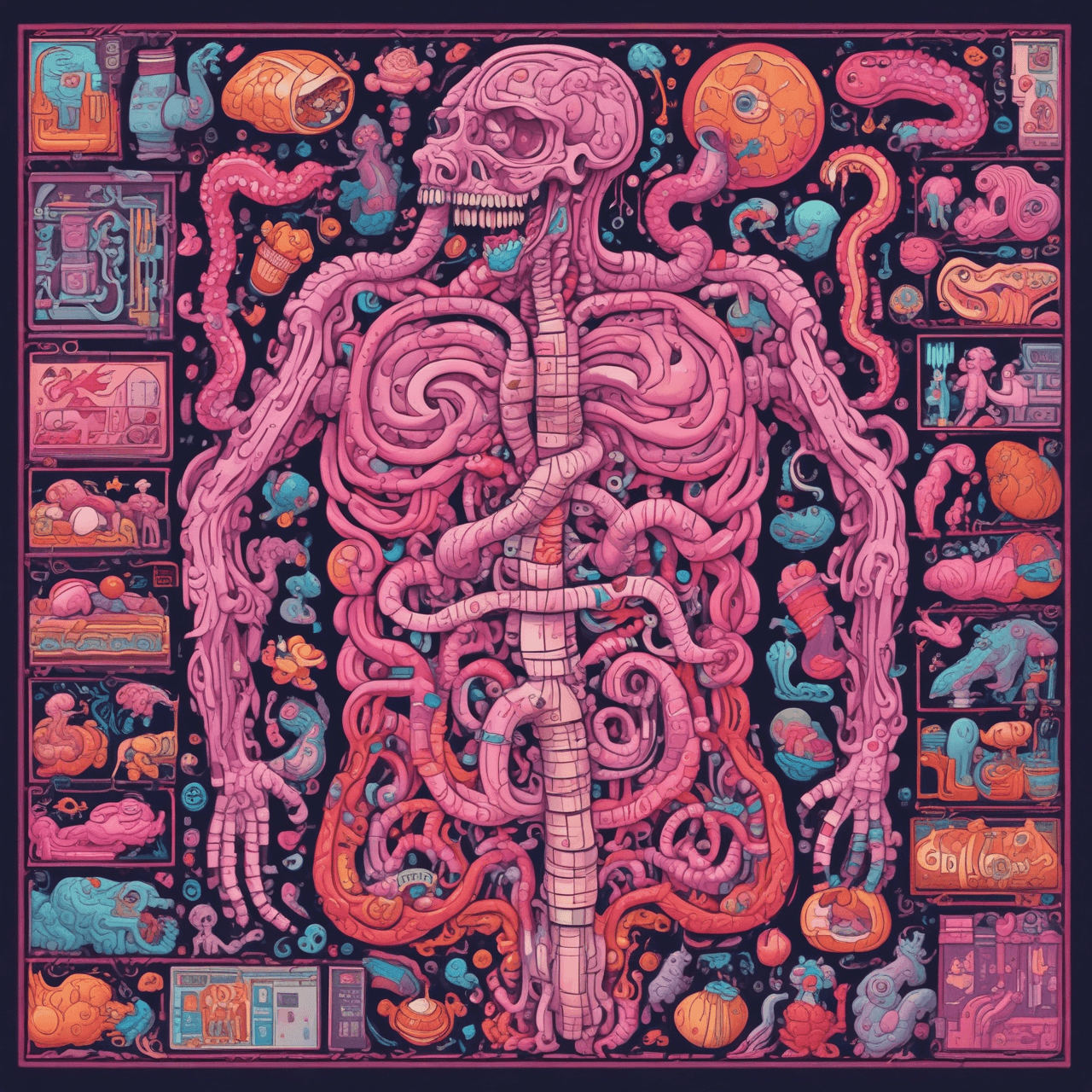 Digestive Dash Quiz game banner