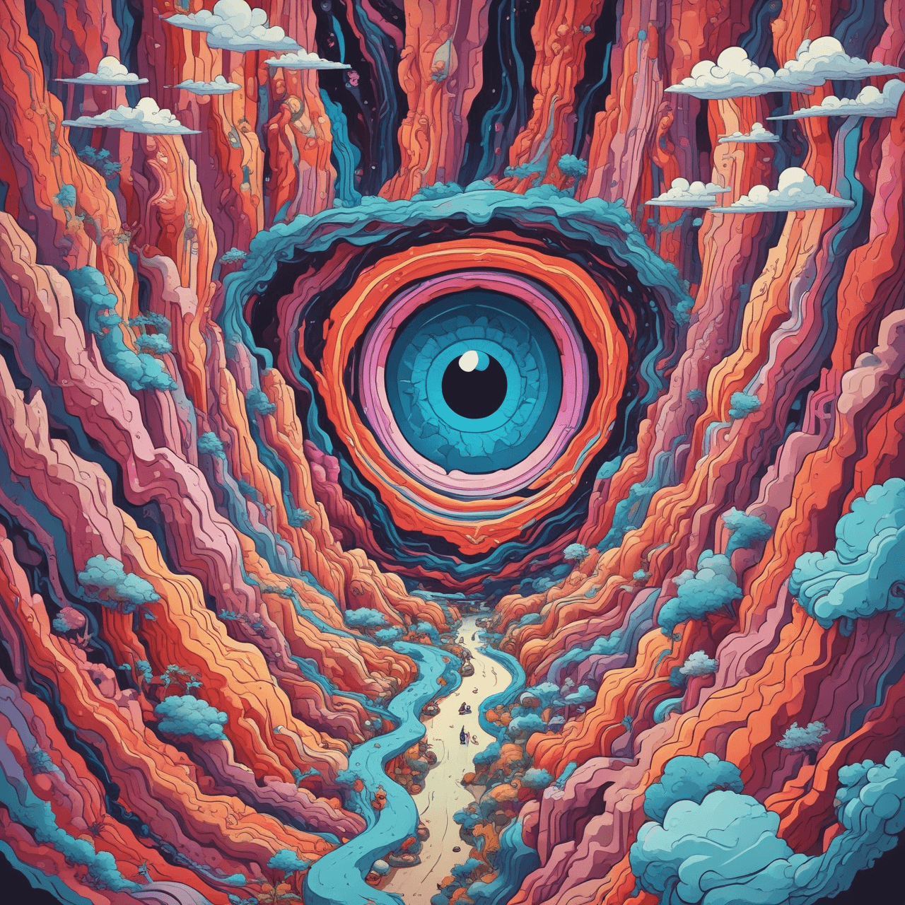 Eye-Spy Cloud Bridge game banner