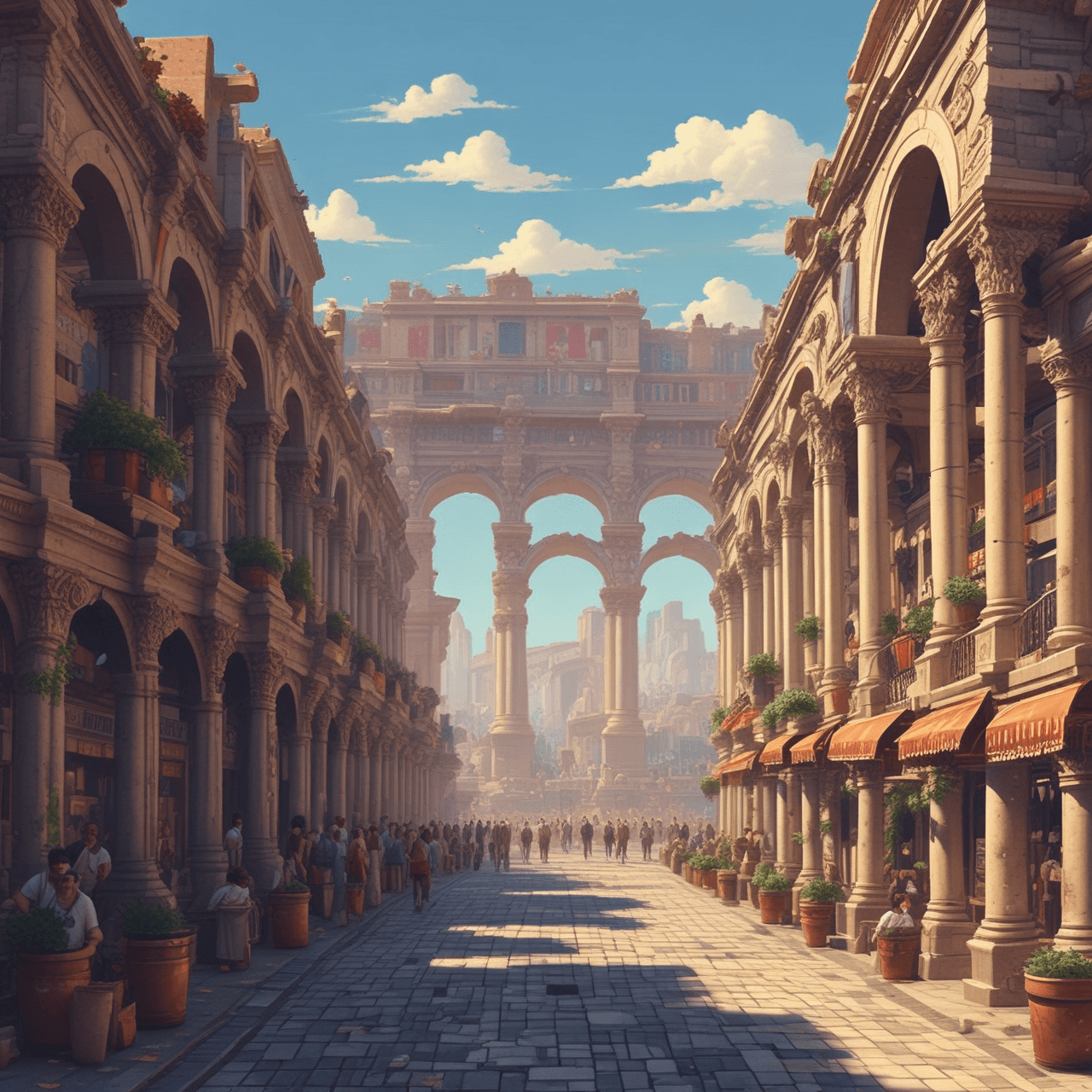 Roman Empire Quiz Run game banner