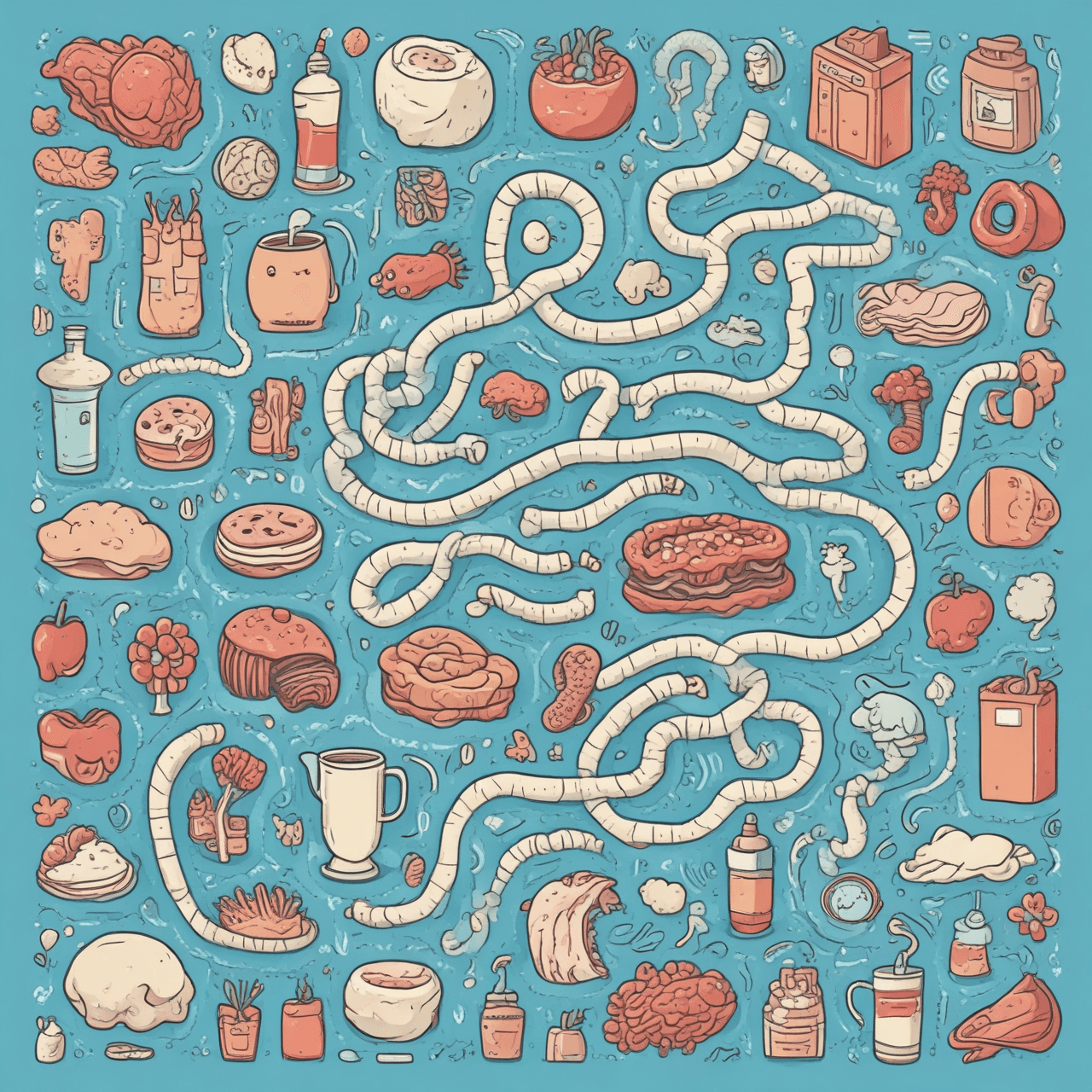 Spijsverteringsrace game banner