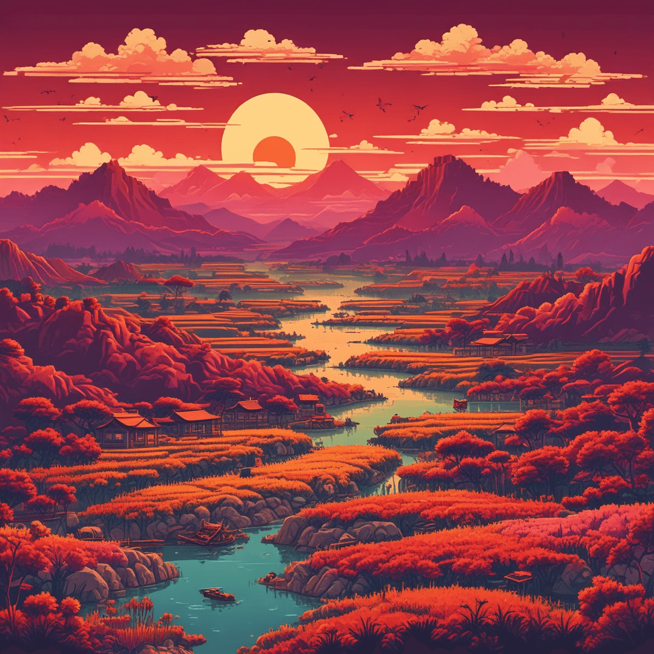 Carrera de la Revolución China game banner