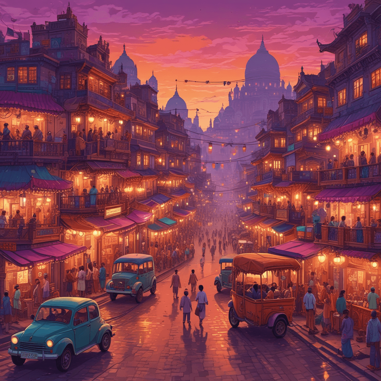 Spice Route Dash game banner