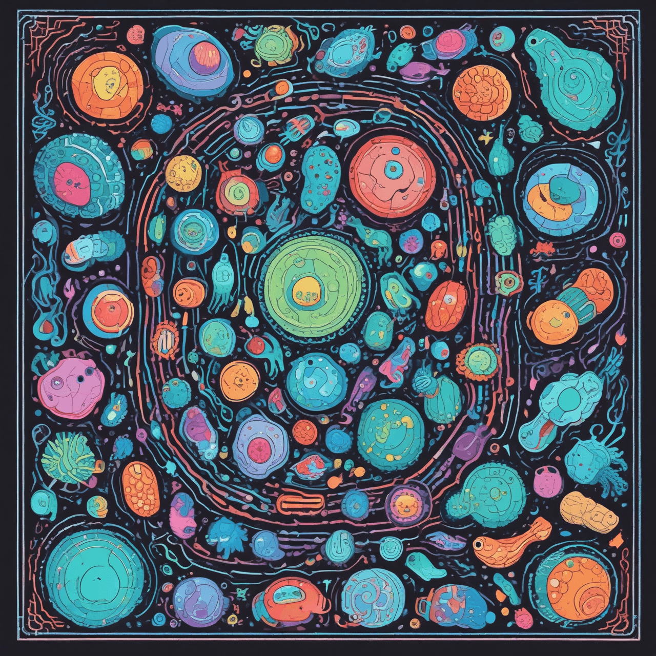 Cell Bridge Biology Quiz game banner