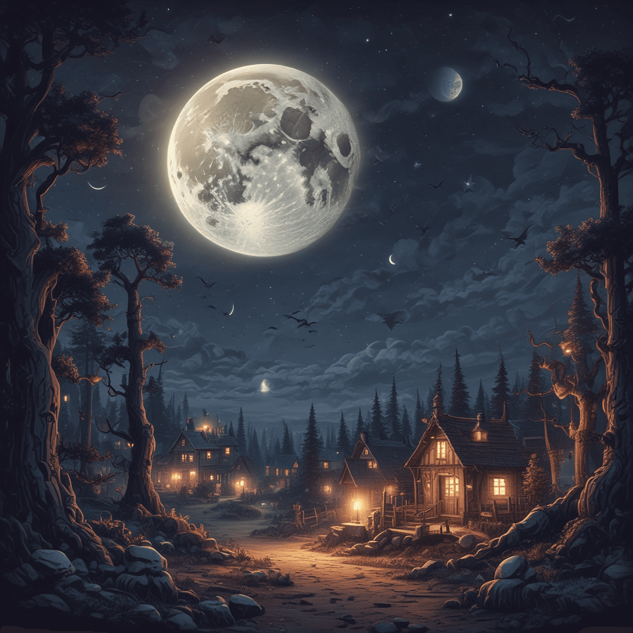 Mondphasen-Quizlauf game banner