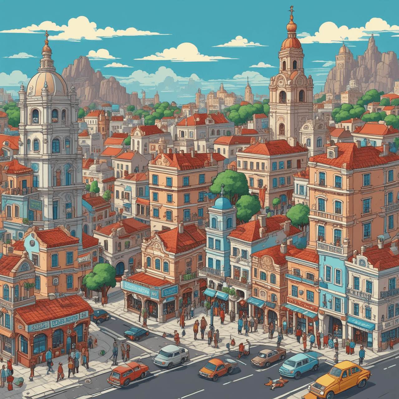 Spanish Directions Runner game banner