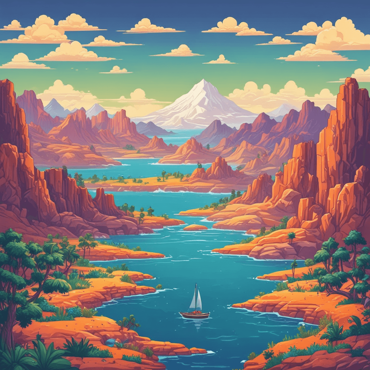 Landform Explorer Quiz game banner