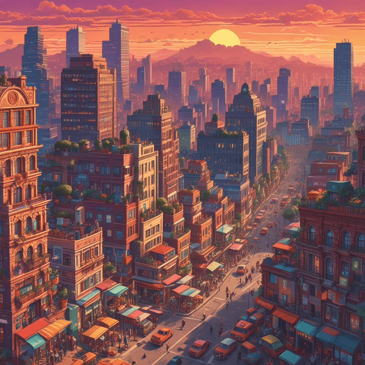 Mexico City Urban Run game banner