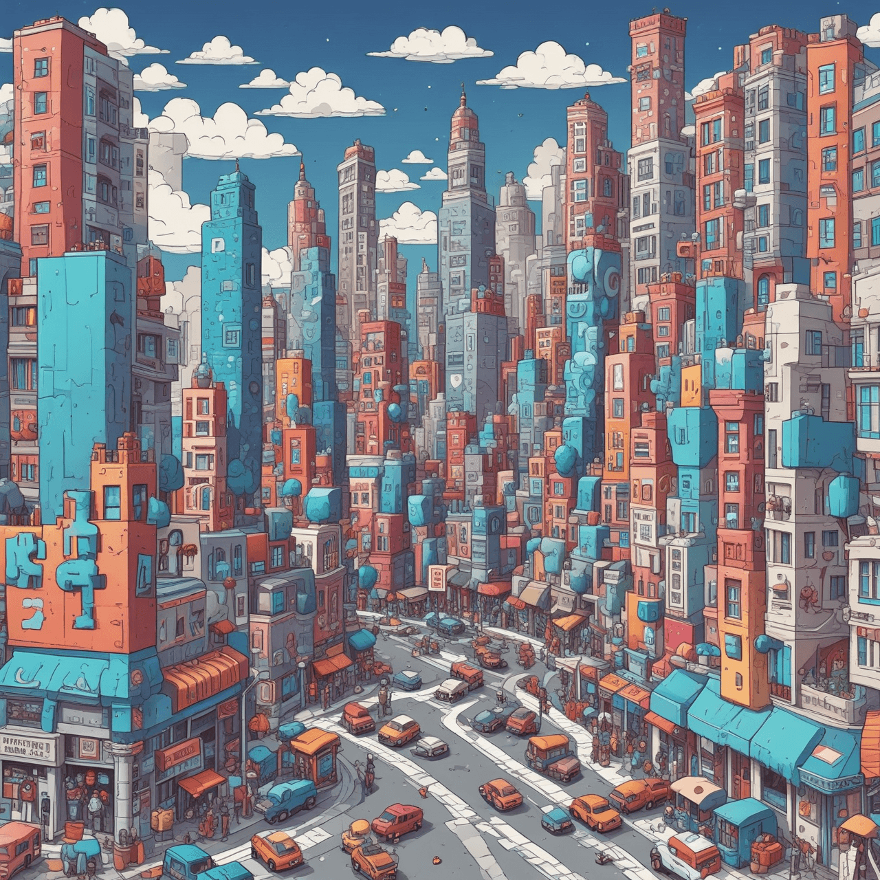 Alphabet City Run game banner