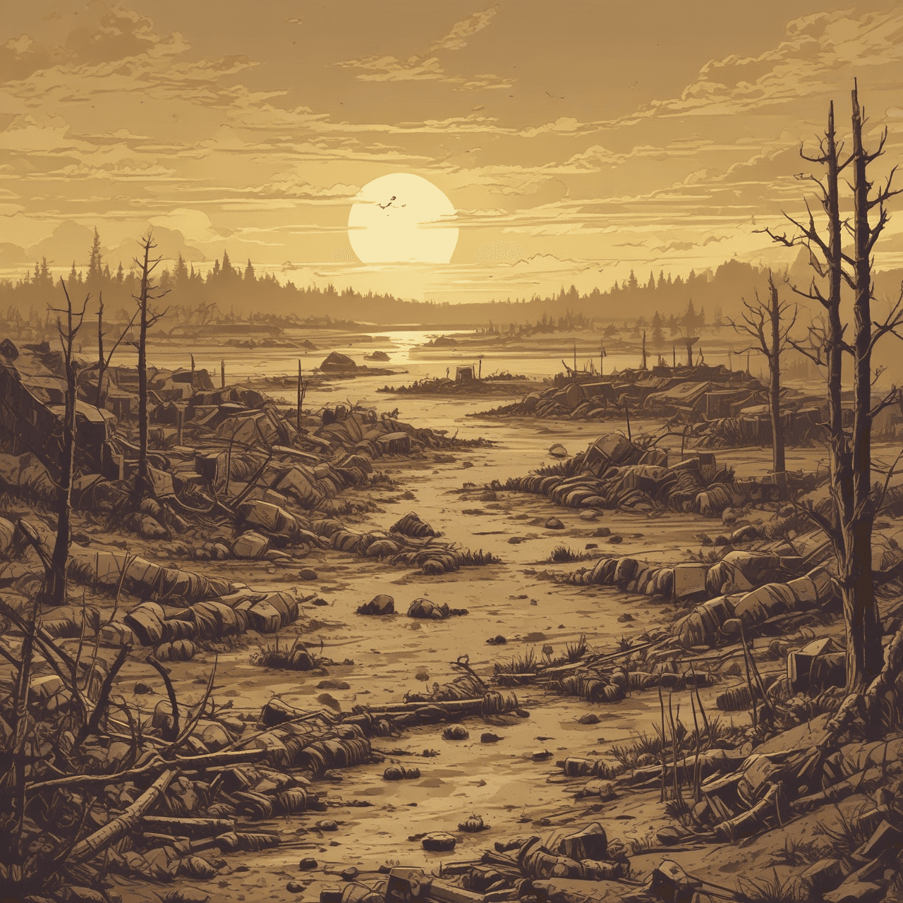 Trench Runner: Gas Attack game banner