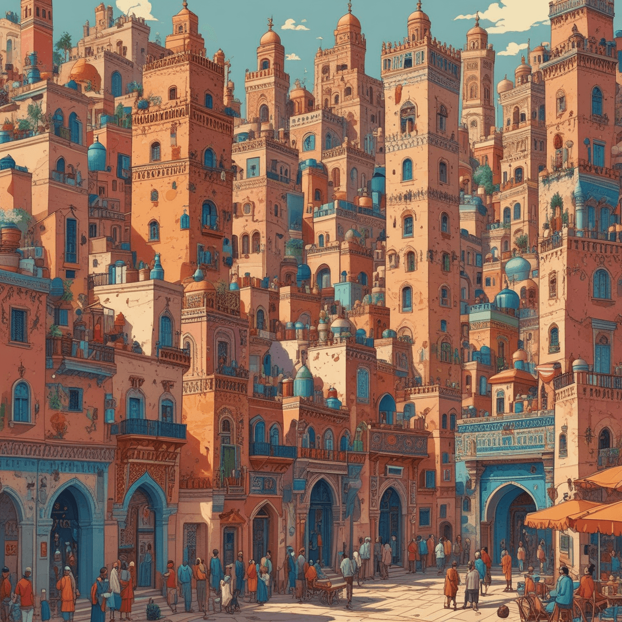 عداء المعرفة المغربية game banner