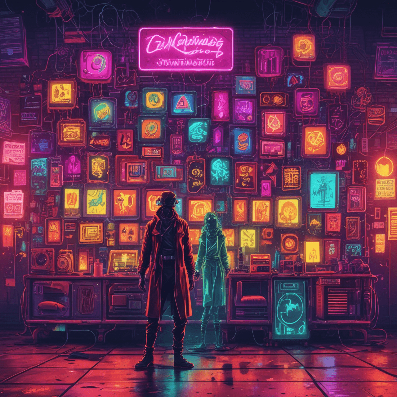 Cyber Surf Jump game banner