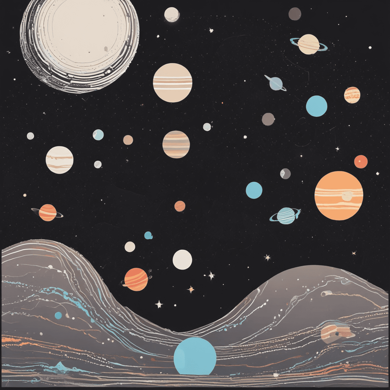 Cosmic Geometry Race game banner